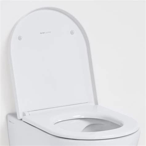 Kartell LAUFEN Abattant WC Amovible Blanc Avec Fermeture Adoucie