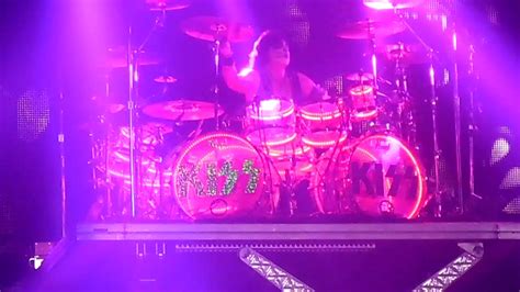 Kiss Eric Singer Drum Solo Youtube