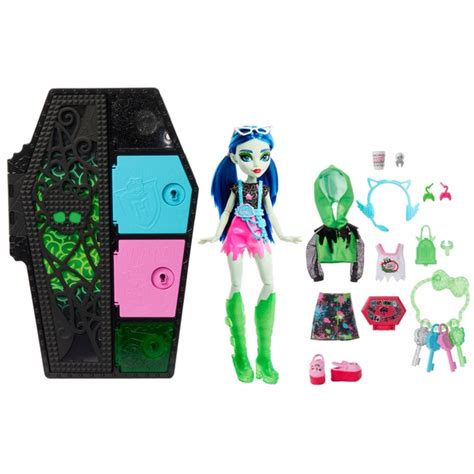 Monster High Skulltimate Secrets Neon Frights Puppe Gholia Yelps