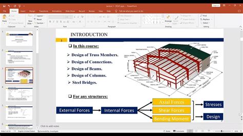 Design Of Steel Structures Using Aisc Introduction 1 Youtube