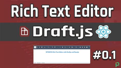 Lets Create A Rich Text Editor With Draftjs And React Intro And Getting