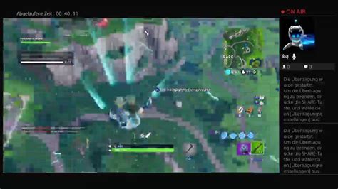 Mein Erster Stream Fortnite 001 Paaano Youtube