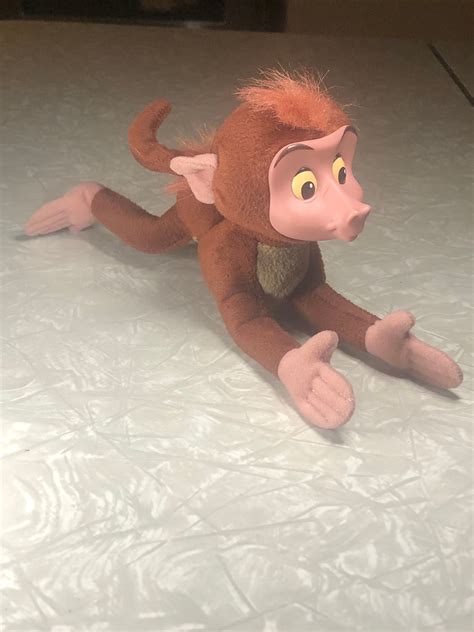 Vintage Tarzan Baby Baboon Plush Mattel Toy Bean Bag Stuffed Etsy