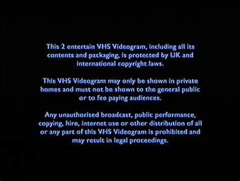 2 Entertain Warning Screens Company Bumpers Wiki Fandom