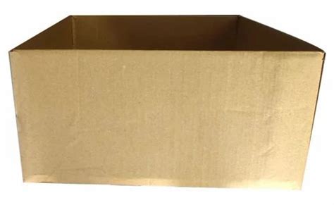 3 Ply Square Corrugated Box At Rs 40piece 3 Ply Box In Ahmedabad