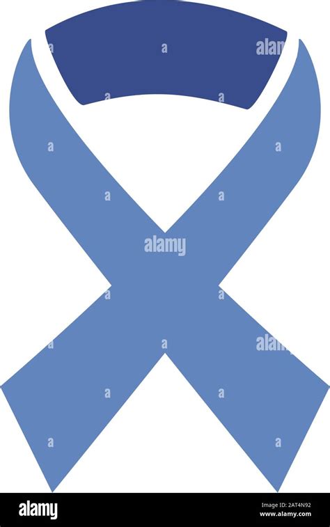 awareness campaign ribbon isolated icon Stock Vector Image & Art - Alamy