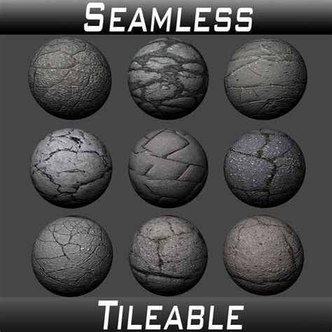 Ground Cracked Asphalt Textures Pack Texture Cgtrader