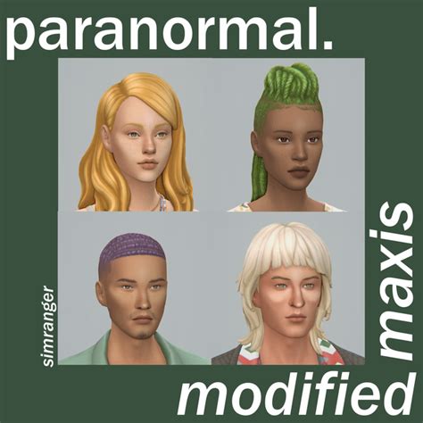 Qwertysims Modified Maxis For Paranormal Stuff Simranger Maxi