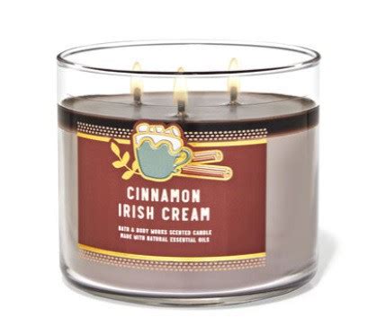 Cinnamon Irish Cream 3 Wick Candle Consumos Da Martina