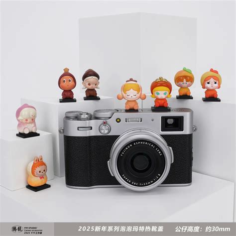 Mới Nóng Giày Ống Kính Shutter Chính Hãng Persimmon Ruyi Pop Mart Camera Hot Shoe Cover Thích
