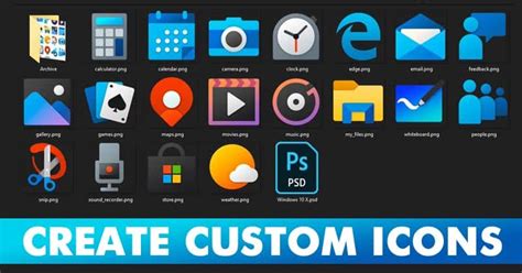 How To Make Custom Icons Windows 10