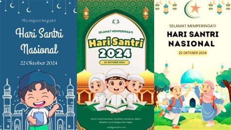 50 Poster Hari Santri 2024 Terbaru Cocok Dibagikan Di Medsos Dan