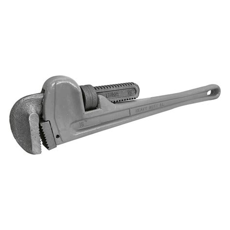 Durable Aluminum Pipe Wrench Heavy Duty Plumbing Tool Adjustable 18 Ebay