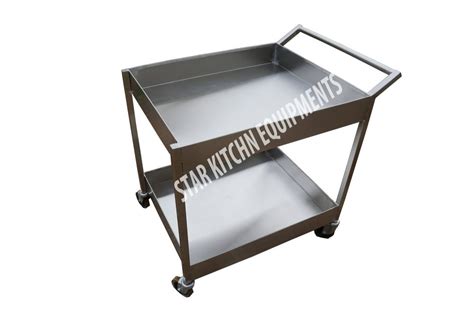 Stainless Steel 2 Tire Service Trolley At Rs 14000 In Bengaluru ID