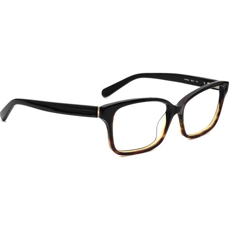 Kate Spade Eyeglasses Sharla 0eut Blackandtortoise Horn Rim Etsy