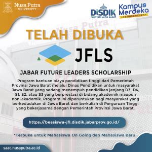 Pendaftaran Beasiswa Jfls Telah Dibuka Saac