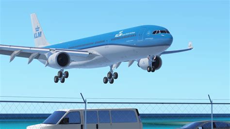 Infinite Flight Simulator Amsterdam EHAM Saint Martin TNCM LIVE