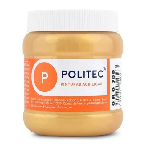 PINTURA POLITEC ORO 250ML