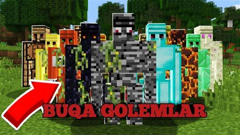 Minecraft Golem Modi Uzbek Tilida YouTube