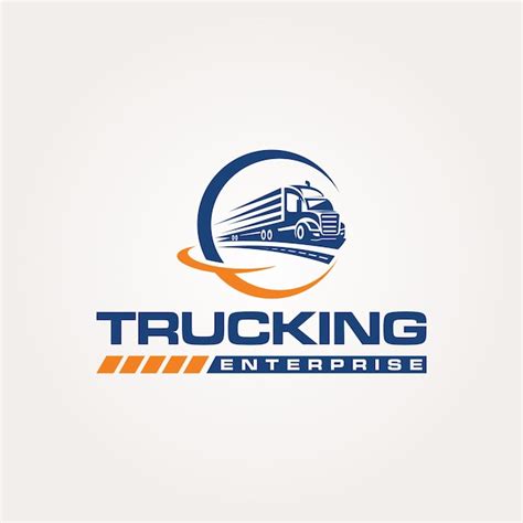 Premium Vector Trucking Logo Design For Business