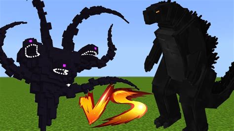 Wither Storm Vs Godzilla Youtube