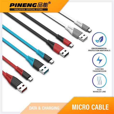 Pineng Pn Quick Fast Charge Type C Usb Cable Shopee Malaysia