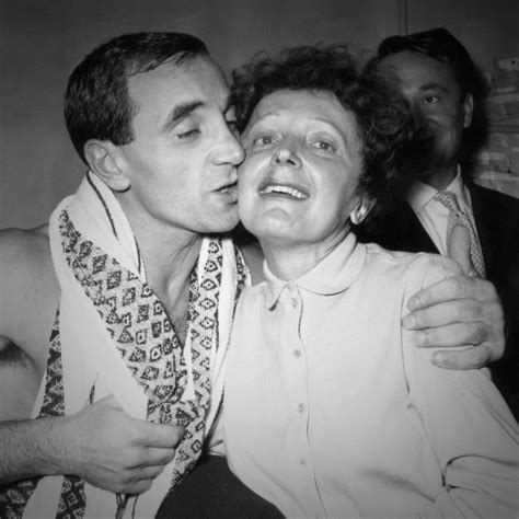 Edith Piaf & Charles Aznavour | Edith piaf, European music, Charles