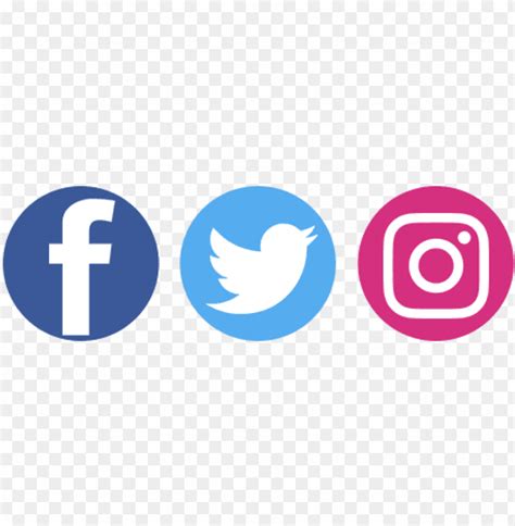 Facebook Twitter Instagram Logo Hd PNG Transparent With Clear