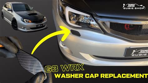 Subaru Impreza G3 Wrx Washer Cap Replacement Options Youtube