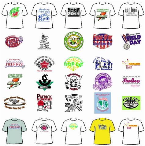 Field Day t-shirts Designs - Field Day t-shirts