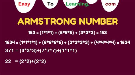 How To Check Armstrong Number