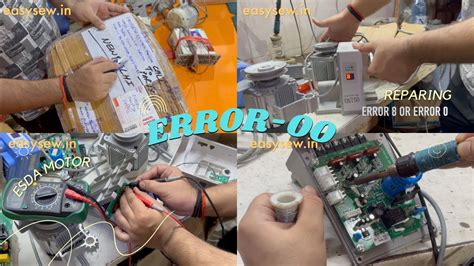 Pcb Repairing Of Esda Error Code Servo Motor Repairing