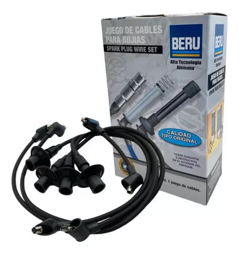 Cables Buj As Beru Gris Vw Sed N Vocho Combi Platino Condens