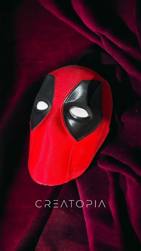 Deadpool Mask 3d Stl Files Deadpool Magnetic Helmet Deadpool Cosplay Prop 3d Printable Stl Files