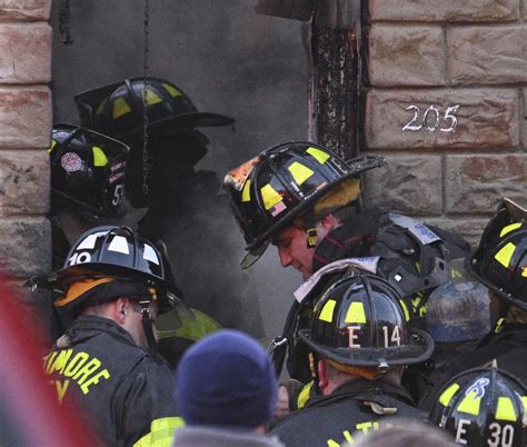 Chief 3 Baltimore Firefighters Killed In Vacant House Blaze Wtop News