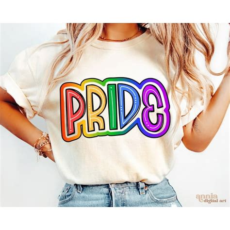 Pride Rainbow Pride Shirt Sublimation Lgbtq Pride Month Love Is