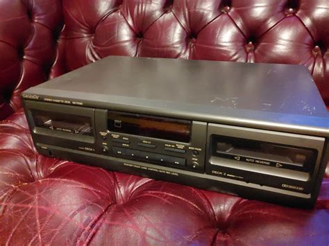 Technics Vintage Stereo Dual Cassette Deck Ubuy India