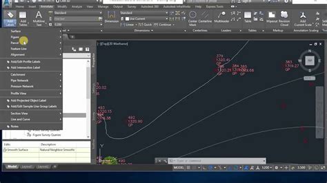 AUTOCAD CIVIL 3D HOW TO ANNOTATE LABEL CONTOUR SURFACE YouTube