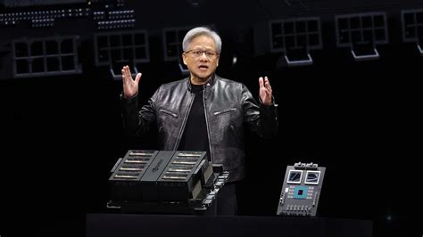 El Ceo De Nvidia Jensen Huang Present Un Nuevo Chip De Ia Muy