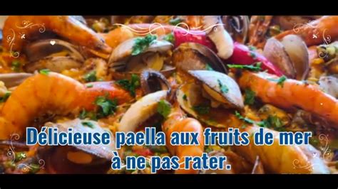 Paella Aux Fruits De Mer