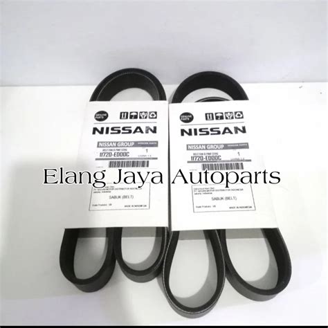 Fan Belt Van Belt Fen Bel V Belt Nissan Grand Livina Cc Pk