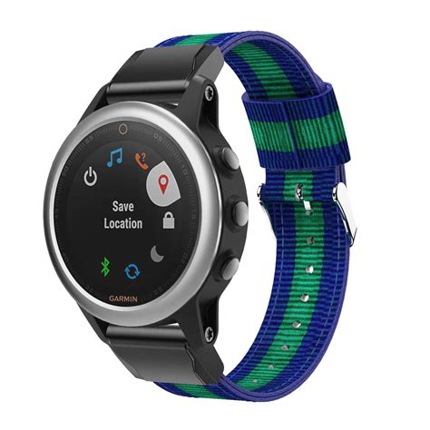 20mm Small Garmin Watch Strap | Nylon | 10 Colours Available – GarmStraps™