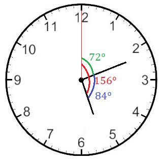 C Mo Calcular El Ngulo Que Forman Las Agujas De Un Reloj Ejercicios