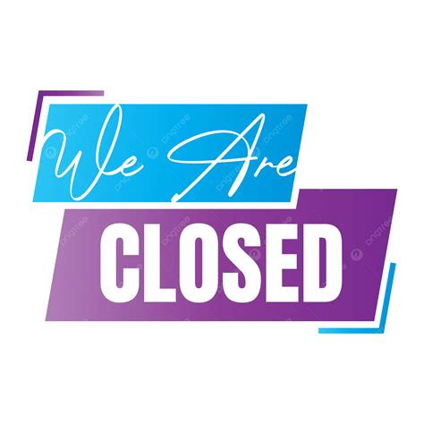 closed today vector png vector psd  clipart  transparent