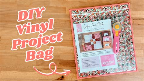 Make DIY Vinyl Project Bags STACEY LEE CREATIVE