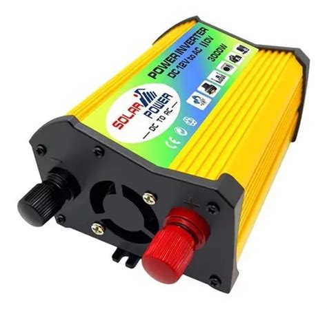 Convertidor 300w Inversor Vehicular Potencia Tensión 12v P 1 Cuotas