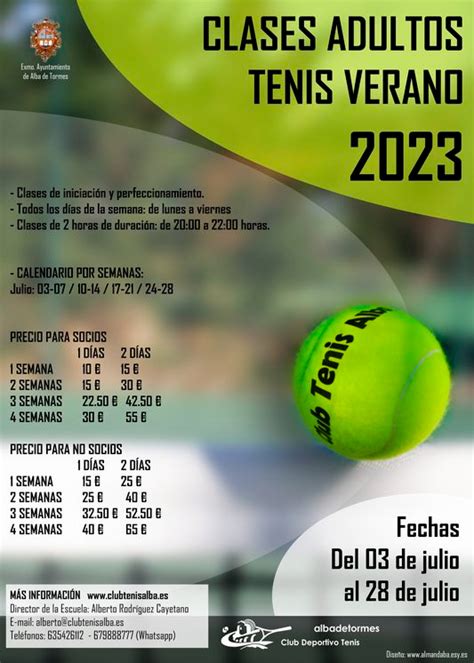 El Club De Tenis Abre La Inscripci N Para Su Campus Y Las Clases De