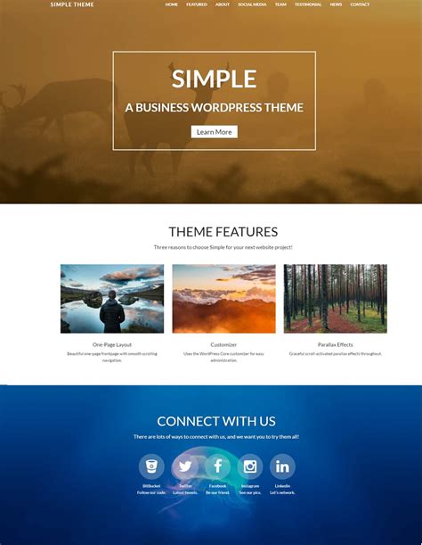 simple-theme - Dessign Themes - Premium WordPress Themes for Creatives