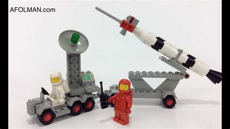 Lego Vintage Classic Space Rocket Launcher Set 897 Youtube