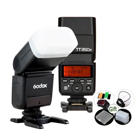 Mini Godox Speedlite TT350F TTL 2 4G HSS 1 8000s Flash For Fuji